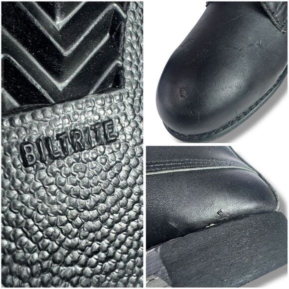 Biltrite Vintage Military Combat Jump Boots ANSI Z41.1-1991/75 Steel Toe Sz 7 R - Picture 11 of 13